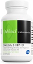 DAVINCI Labs Omega 3 HP-D - Dietary Supplement to Support Immune System, Healthy Joints and Cardiovascular and Skin Health* - with Vitamin D3 and More - Gluten-Free - 60 Softgels