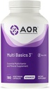 AOR, Multi Basics 3, Essential Multivitamin, Full Balanced, Multi-Mineral Diyeter Supplement (USA Label)