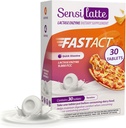 Lactase Enzyme 30 Tablets No Flavor - 9.000 FCC - Sensilatte – Γρήγορη Διάλυση – Βοηθά με Digestive Comfort – Prati Donaduzzi