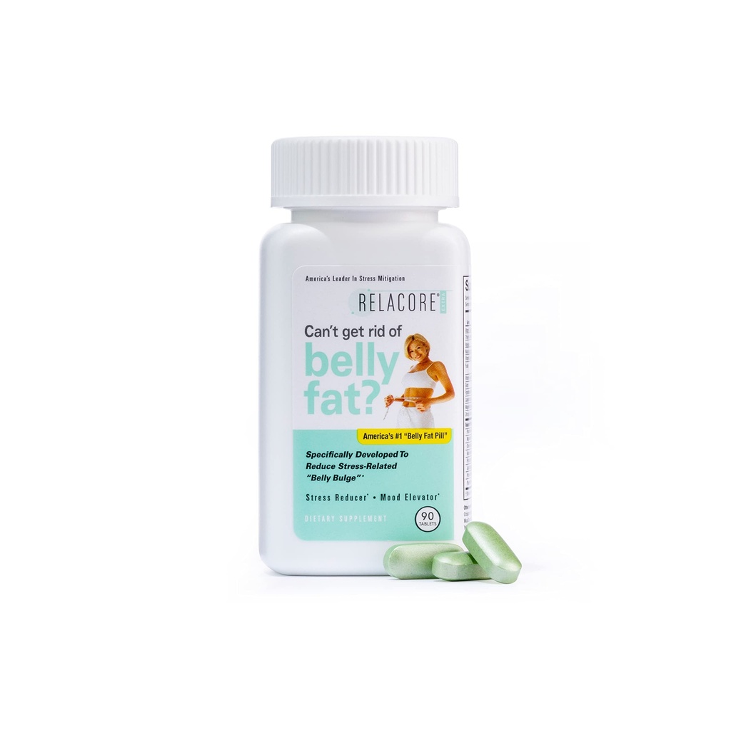 Relacore Ekstra Maksimum Güçlü - Kadınlar için Kortisol Supplements - Kortisol Benzer Belly Fat - Stres Yardım Tamam - Calm Mind - Geliştirilmiş Mood - 90 Kont