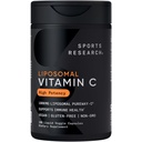 Sports Research® High Potency Liposomal Vitamin C Supplement 1000 mg – sertifikalı Vegan, Non-GMO, Gluten Free | Antioksi & Immune Support | Ascorbici Vitamin C | 180 Sıvı Veggie Capsules