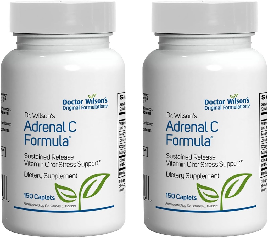 Doktor Wilson'un Orijinal Formülasyonları 2-Pack Adrenal C Formula 150 caplets