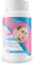 Saç Suyu Ultra Anti-Aging Pills - Phytoceramids 350 mg - Bu Özel Olarak Üretilmiş Anti Aging Pill Vitamin A, Vitamin C, Vitamin D, Vitamin E ve Phytoceramids