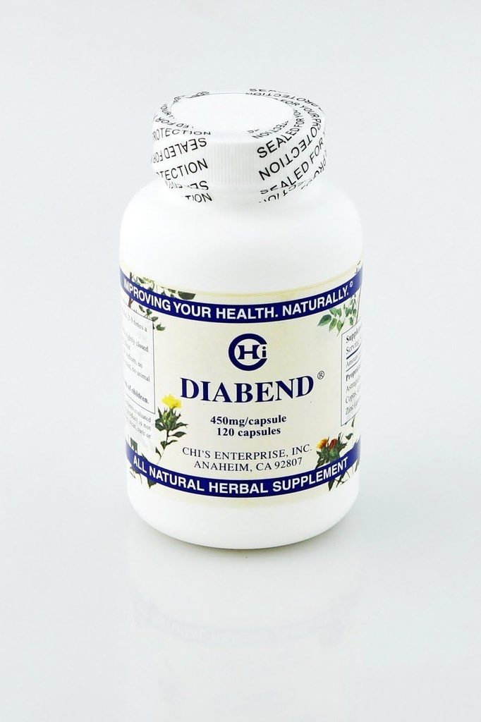 Chi's Enterprise, Diabend - 120 Capsules