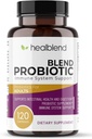 Probiotic Caps Κάψουλες συμπλήρωμα διατροφής, Probiotic για τις γυναίκες και για τους άνδρες Digestive Υγεία, υποστήριξη ανοσοποιητικού συστήματος, μη GMO, χωρίς γλουτένη, 120 Veg Caps