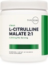 Tip Zero L-Citrulline Malate Toz 2:1 6X (300g | 6000 mg Per | Unflavored) Ultra Clean L Citrulline, Nitrik Oksit ATM, Pre Workout - Nitrous Oksit Vasodilator Supplement