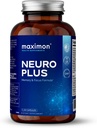 Nöro Plus Premium Nootropics, Bilişsel Geliş, Hafıza ve Odak için Vitaminler, Bacopa Ekstraksiyonu ile Ruh Clarity, GABA, Huperzine A ve DHA, 60 Capsules