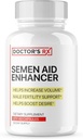 DRX Semen Volume ATM | Boost Desire, Mood, Enerji, Yük Boyutu | Maca, Muira Puama + 7 Daha Fazla Ultra Dosed Güçlü Malzemeler | 3rd Parti Test Edilmiş Formula & ABD Şişe - 60 Capsules