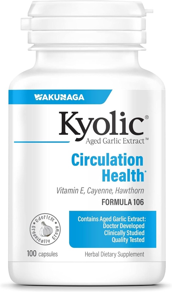 Kyolic Aged, Extract Formula 106, Circulation Health