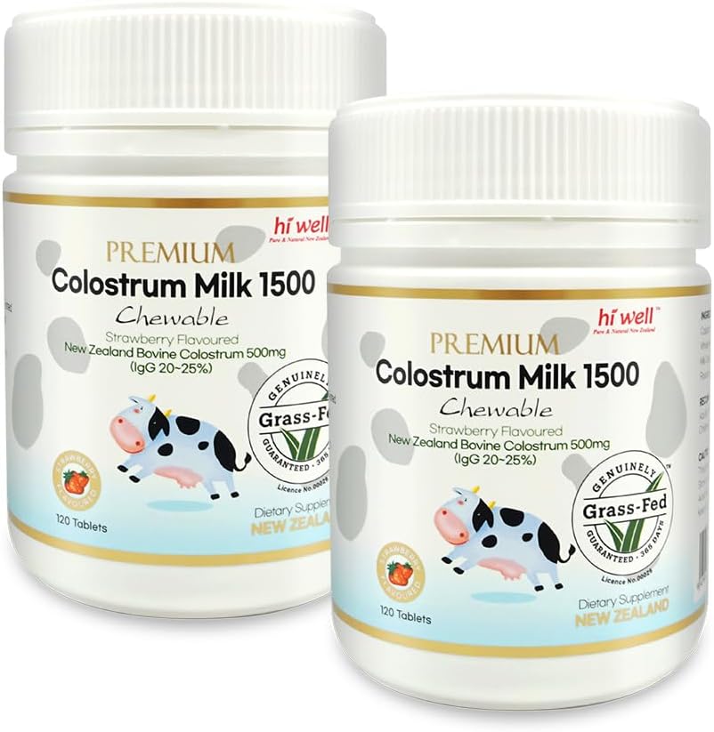 Hi Well Premium Grass-Fed Colostrum1500 120Πίνακες (2)