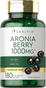 Carlyle Aronia Berry Capsules 1000 mg | 180 Pills | Chokeberry Extract | Non-GMO & Gluten Free Supplement