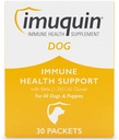 Nutramax Imuquin Immune Health Supplement Toz for Dogs and Puppies - Beta Glucans, Marine Lipids, Vitaminler ve Mineraller, 30 Packets