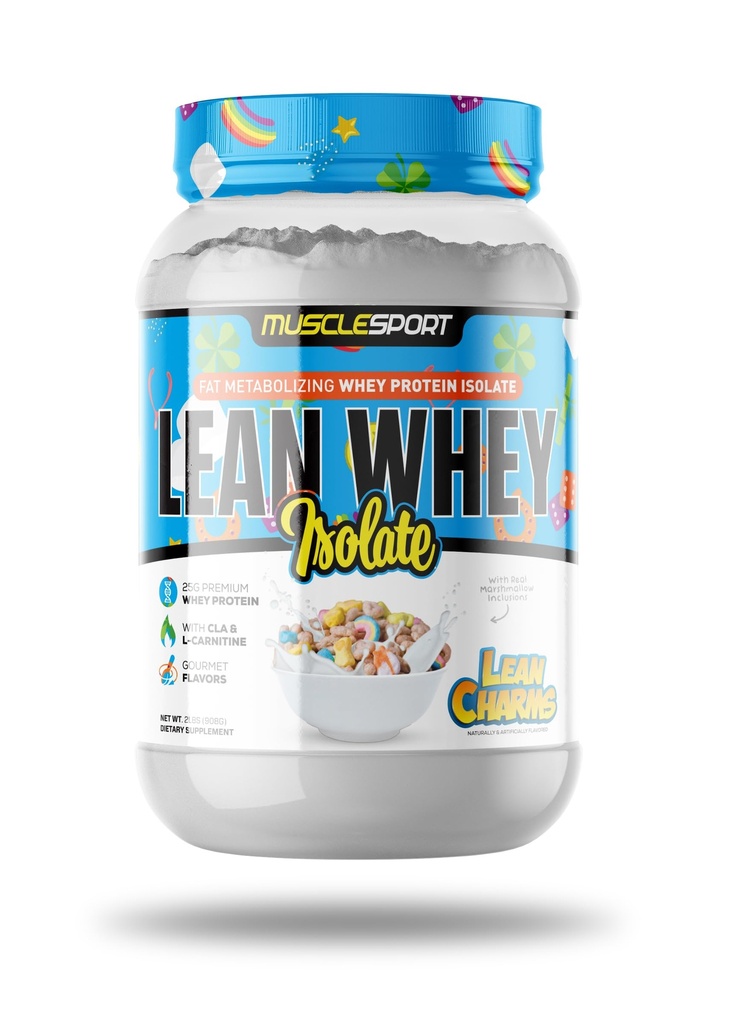 Kassport Lean Whey RevolutionTM Protein Toz - Whey proteini - Low Calorie, Low Carb, Low Fat, İnanılmaz Flavors - Scoop için 25g Protein (2lb, Lean Charms)