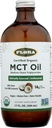 Flora Health MCT Oil Organic Energy Boost, C8 Caprylic & C10 Capric Acids, Keto, Kosher, Non-GMO, etik olarak ve Sustainable Sourced Coconuts, 17 Fl Oz Liquid, Glass Şişe Şişe Şişe Şişe