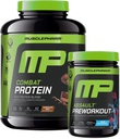 Kas Pharm 4lb Çikolata Protein ve KasPharm Saldırı Blue Raspberry Pre-Workoutout