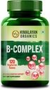 Himalaya Organikları 100% RDA B1, B2, B3, B5, B6, B9 & B12 | 120 Veg Tabletleri