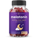 Çocuklar ve Yetişkinler için Melatonin Gummies | Natural Sleep Aid Drug-Free, Vegan Berry Flavor Kids Melatonin Gummy Supplement | 2.5 mg, 5 mg or 10mg Dose | Uyku Pills Substitute (60 Kont)