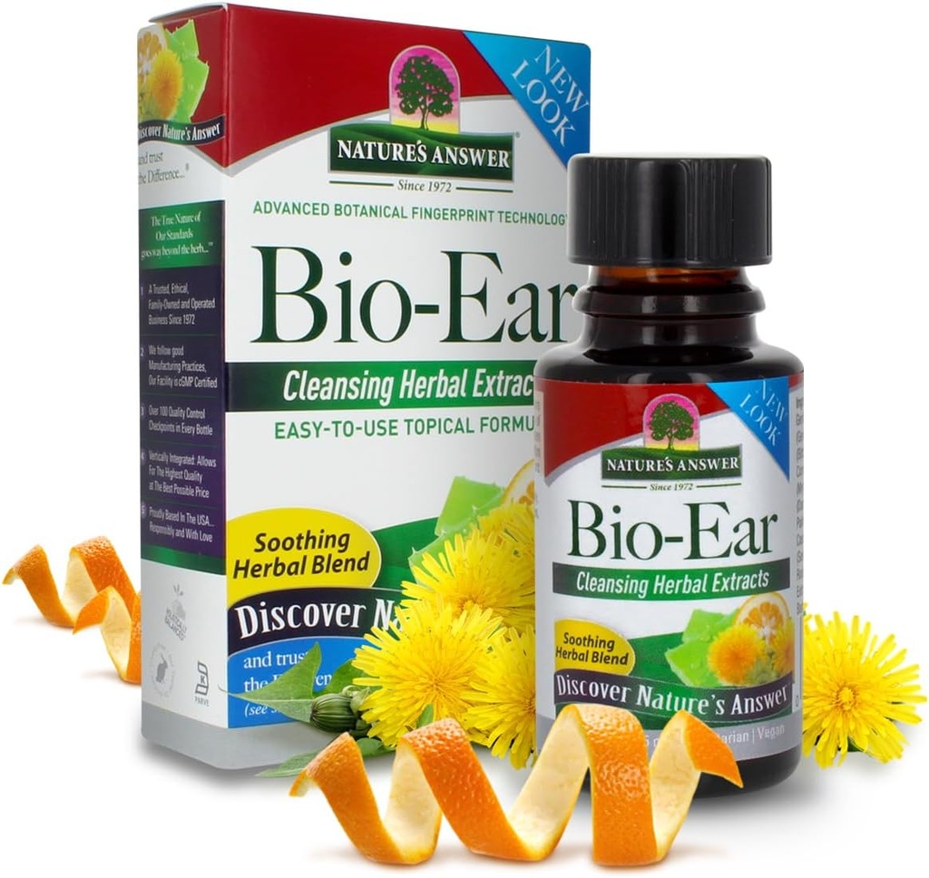 Nature's Answer Bio-Ear Topical Formula, 0,50-Ounce