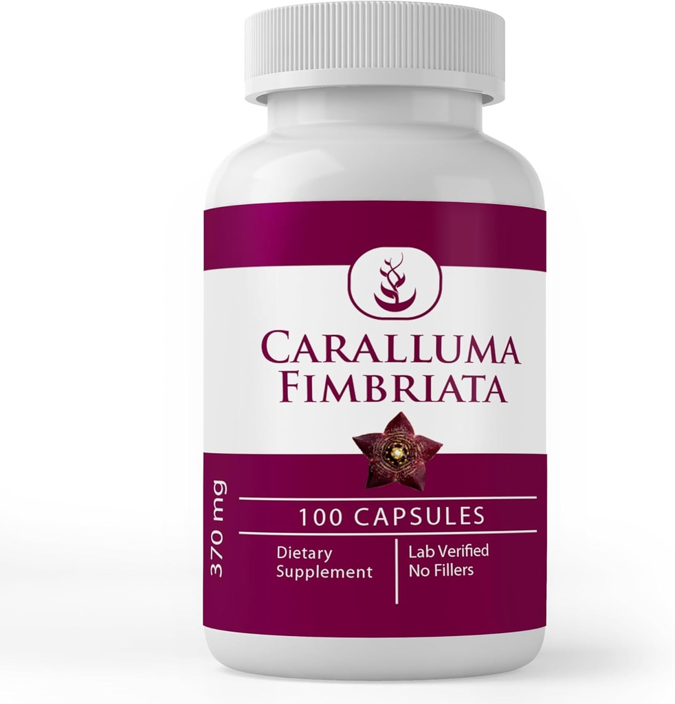 ΑΝΩΤΑΤΑ ΑΡΧΙΚΑ ΣΥΣΤΑΤΙΚΑ Caralluma Fimbriata, (100 κάψουλες) Πάντα καθαρό, χωρίς πρόσθετα ή πληρωτικά, Εργαστήριο Επαληθευμένο