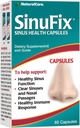 NaturalCare SinuFix κάψουλες, προωθεί την υγιεινή λειτουργία του κόλπου, 60 κόμης