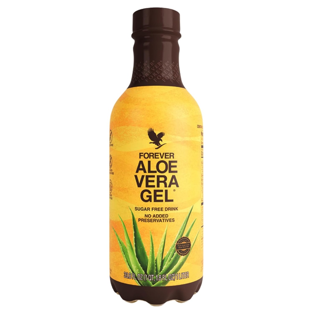 Sonsuz Yaşam - Aloe Vera Gel, Pure Inside Leaf Juice, 99.7% Aloe Content, Preservative-Free, 33.8 fl ozzz