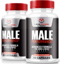 (2 Pack) Erkekler için Virilwood Capsules, Resmi Viril Wood Pills 1200 mg, All Natural Male Formula Long-Soning Performansı ve Genel Sağlık, Premium Multivitamins Review (120 Capsules)
