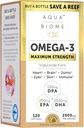 Enzymedica Aqua Biome Fish Oil, maksimum Güçlü, 120 Kont