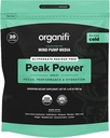 Organifi Peak Power, Pre Workout Dust to Support Hydration, with Lion's Mane and Guayusa