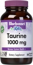 Bluebonnet Beslenme Taurine 1000 mg, Free-Formül asit, Nervous System Health, Soy-Free, Gluten-Free, Non-GMO, Kosher sertifikalı, Vegan, Beyaz, 50 Sebze Kapsülleri, 50 Hizmet
