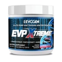 Evogen EVP Xtreme NO - Erkekler ve Kadınlar için Pre Workout Toz | Sugar Free Preworkout with Beta Alanine, Tinatine, and Caffeine for Energy & Pump | Blueberry Apple | 40 Servisler