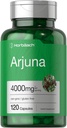 Horbaach Arjuna Capsules 4000mg | 120 Kont | Non-GMO, Gluten Free | Arjuna Bark Herb Ekstraksiyonundan