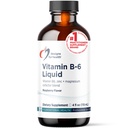 B6 Vitamini için tasarımlar - 50 mg B6 ile Magnezyum Chelate + çinko Supplement - Absorbs Kolayca + Büyük Tasting Raspberry Flavor (24 Servisler / 4 Fl Oz)