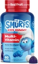 Smurfs Kids Multivitamin Gummies | Çocuklar için Çokvitamin Gummies | Gerçek Meyve ile Yap | Doktor Geliştir | Non-GMO ve Yapay Flavors veya Renkler | 60 Gummies
