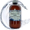 MediSILVER Clear True Free Ionic Colloidal Silver Diyetary Supplement - 250 mL (8.45 Fl Oz) BPA Özgür Amber Plastik Şişe Şişe Şişe