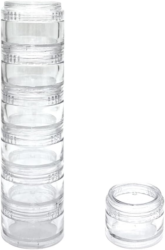 HaiSea Weekly Travel Pill Planlayıcı-Monthly Pill Organizer, Daily Moon Pill Box-Separate AM/PM Karşılaştırma Renkleri Vary