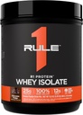 Κανόνας 1 R1 Πρωτεΐνες Whey Isolate - με 25g Πρωτεΐνη & 6g BCAA Αποκλειστικά από Απομονωμένες & Υδρολυμένες Πηγές για την αποκατάσταση προπόνησης (1 λίρα *, Σοκολάτα Fudge)