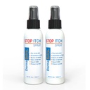 Dermasolve Stop Itch Spray with 100% Organic Neem Oil, Scalp and Body Psoriasis Relief, Kuru Skin, Bites, Sunburn, Burns and Rashes