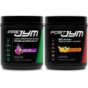 Pre JYM Grape Candy Pre Workout Toz ve Post JYM Active Matrix Post-Workout Supplements Sche, 30 Her Şeye Yardımcı Oldu