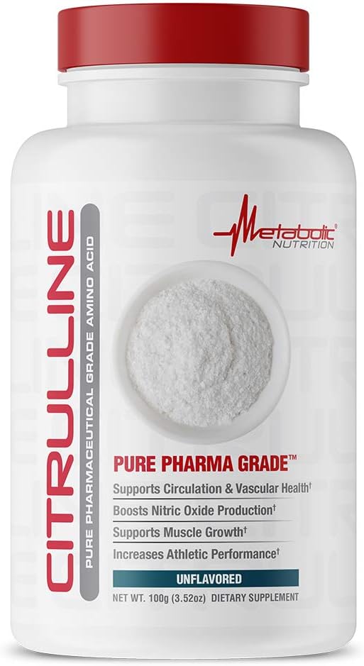 Metabolik Beslenme Citrulline, 100 Grams, Toz