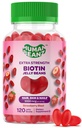 Biotin Jelly Bean Gummy Vitamins, Ekstra Güçlü Biyotin Saç, Skin ve Nails için 500006, Erkekler ve Kadınlar için Saç Büyüme Vitaminleri, 120 Strawberry Blast Jelly Beans, Kosher