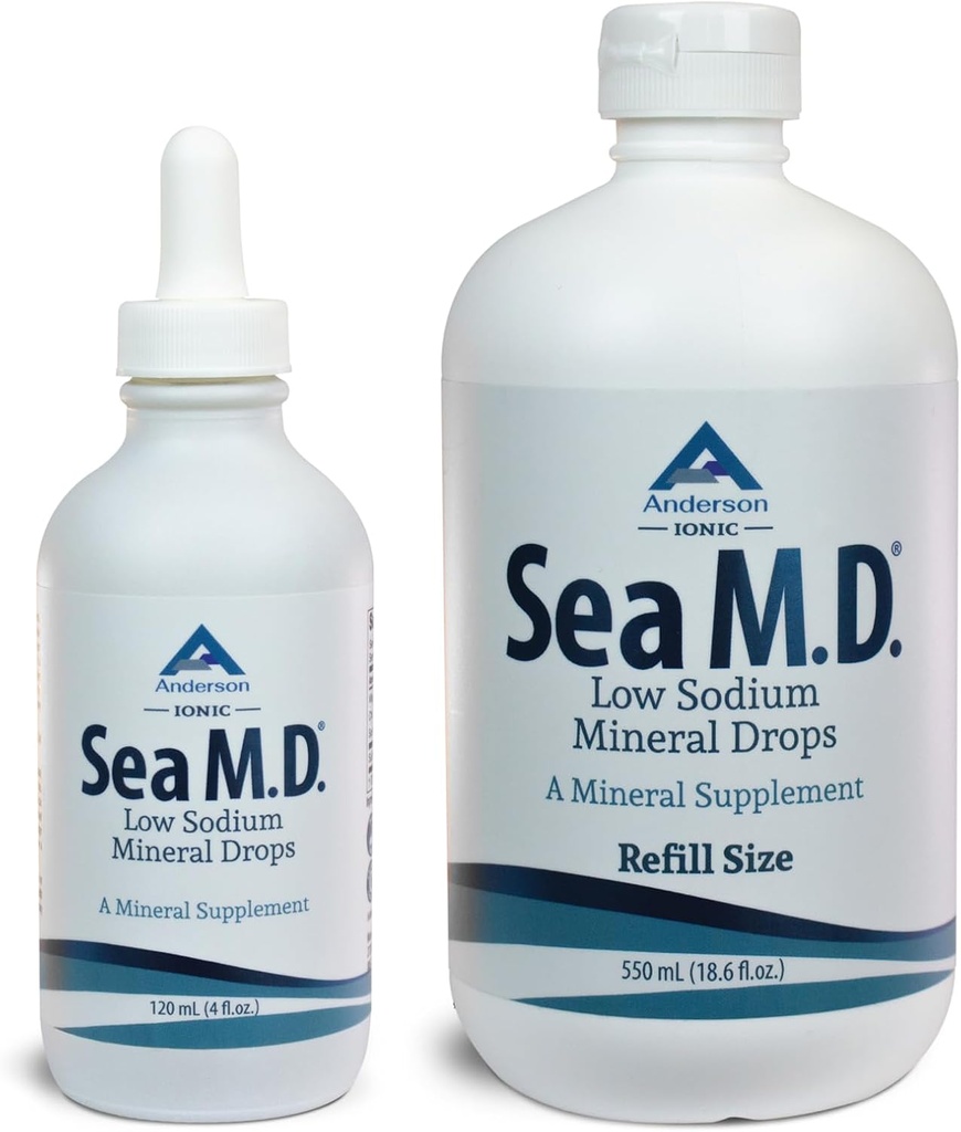 Anderson's Trace Minerals & Refill Pack (Μέγεθος οικονομίας για την οικογένεια)