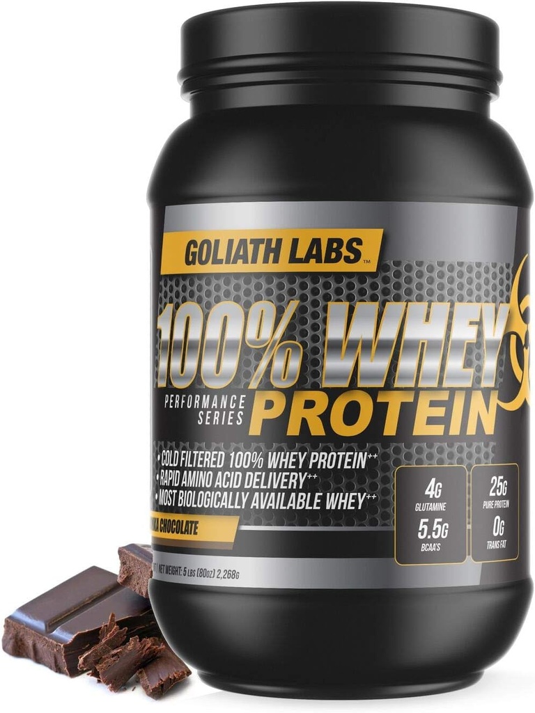 Γολιάθ Εργαστήρια GL 100% Whey Protein Powder 20 lb (Χοκολάτη)