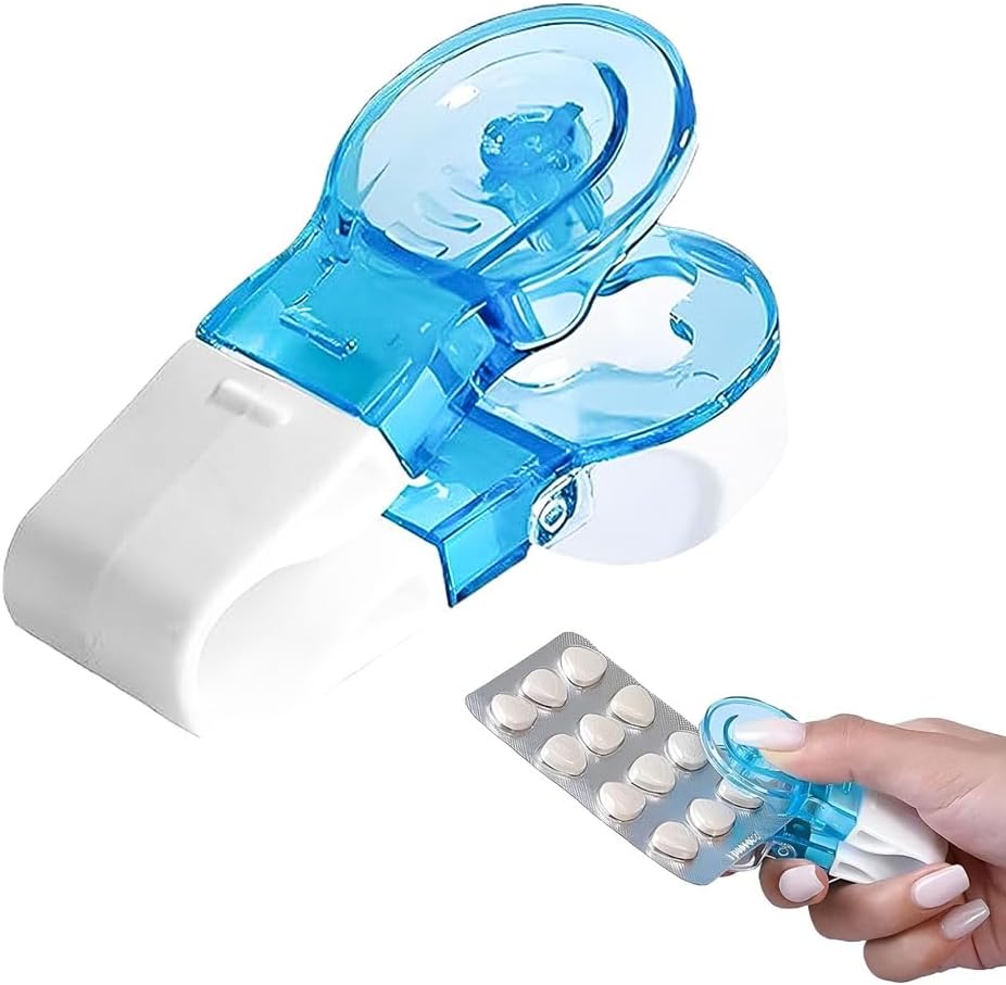 2025 Yeni Portre Pill Taker Ev Gadgets, Pill Extractor Tool Pill Popper Tool Flash Pack Opener Popper Yardım Aracı, Pill Popper için Fırka Paketleri için iyileştirilmiş (1PC)