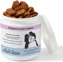 Evcil hayvanlar Masa Probiyotik Yumuşak Chews Duck, Köpekler için Gut Health Supplement - Dog Digestive Support, 60 Chews