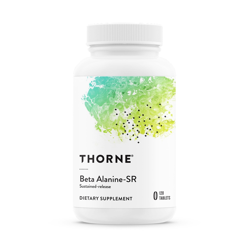 THORNE - Beta Alanine Παρατεταμένη Κυκλοφορία - Amino Acid Supplement for Muscle Output & Endurance* - NSF Certified for Sport - 120 Tablets - 60 Servings