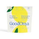 GOODONYA Organik Hydration Electrolyte Drink Mix, Sertifikalı Organik Hydration Toz, Non-GMO, Biochecked Glyphosate Free, Low Sugar, Lemonade Flavor, No Yapay Flavors, 6 Hizmetler