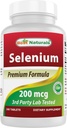 En İyi Doğallar Selenium 200 mcg Supplement, 240 Count