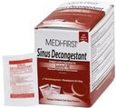 Medique Products Medi-First 80933 Sinus Decongestant, 100-Packets of 1 (Pazarlama değişebilir) , Red Red