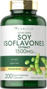 Carlyle Soy Isoflavones for Women and Men 1500 mg | 200 Capsules | Non-GMO, Gluten Free Extract Supplement Supplement Supplement Supplement Supplement