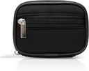 Made Easy Kit Pill Case - Medicine Organizer Box with Removed Seven-Day Vitamin & Supplement – Compact Travel Ready Dispenser in Pouch Holder with Zippered Pocket (Black)